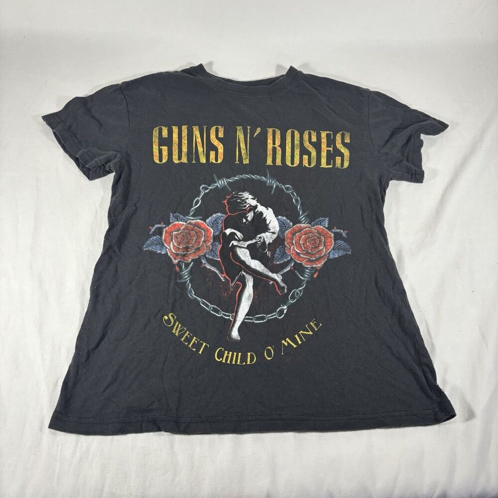 WOMEN’S Guns N’ Roses Music Concert band Sweet Child O’ Mine T-SHIRT Size XS